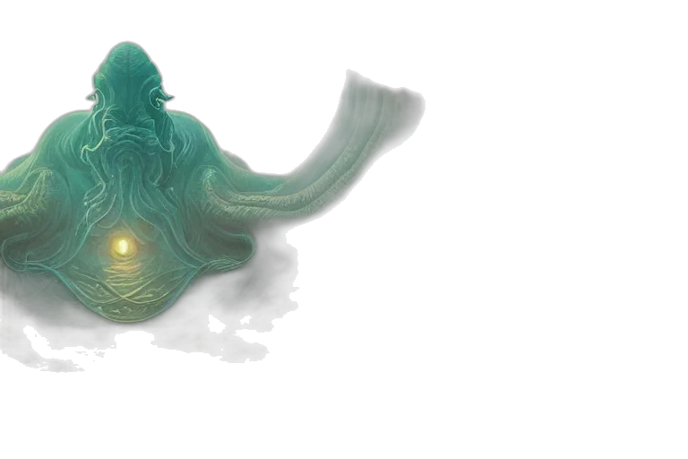 creature, mask, hair, dragon, 3d render, concept art, fantasy art, photorealistic transparent PNG cut-out