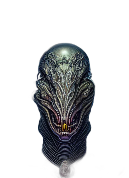 mask, creature, face, hair transparent PNG cut-out