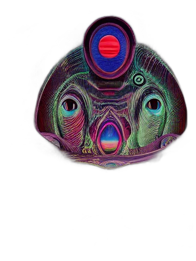 mask, robot, face, creature, concept art, 3d render, comic book art, fantasy art transparent PNG cut-out