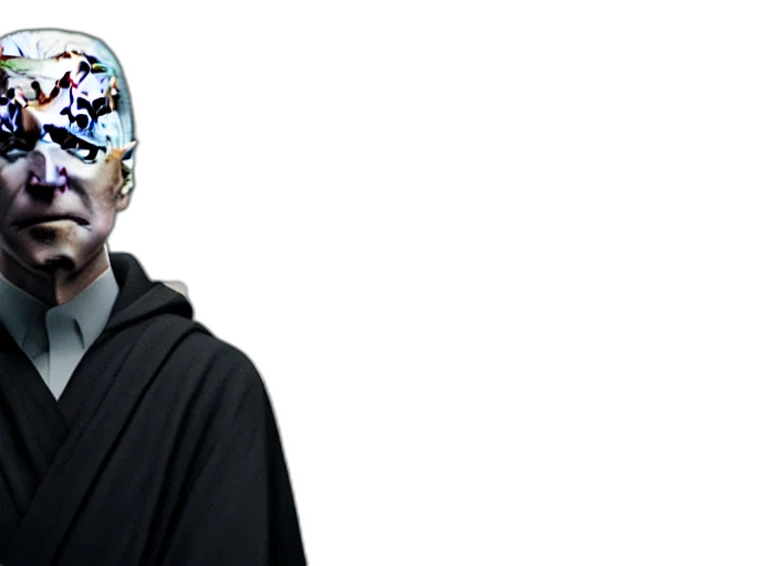 mask, face, staff, robot transparent PNG cut-out