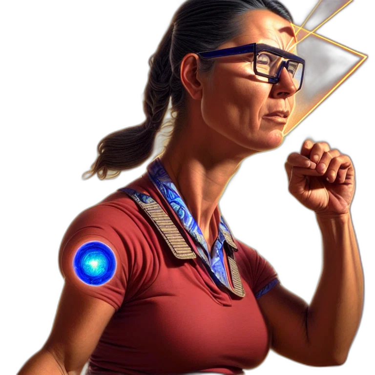 staff, jewelry, comic book art, concept art, fantasy art, pixel art, epic, portrait transparent PNG cut-out