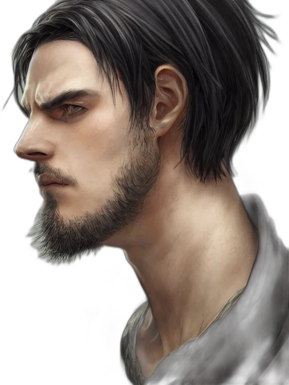 face, photorealistic, fantasy art, concept art transparent PNG cut-out