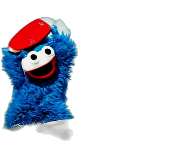 hat, animal, staff, creature transparent PNG cut-out