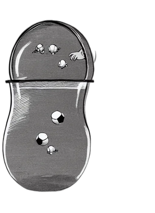 shoes, mask, face, bottle transparent PNG cut-out