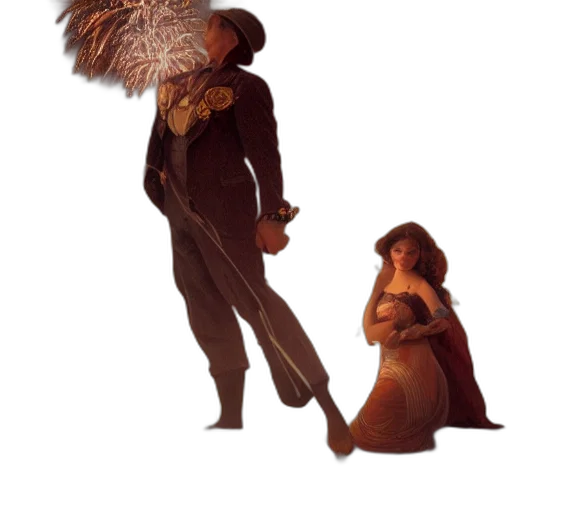 staff, concept art, fantasy art, comic book art, fire, night, forest, snow transparent PNG cut-out