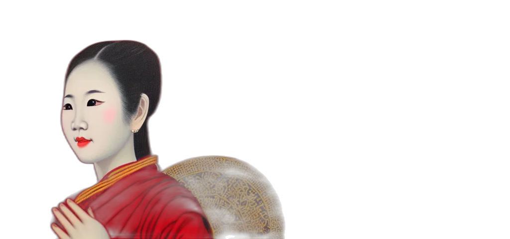 staff, crown, face, photorealistic transparent PNG cut-out