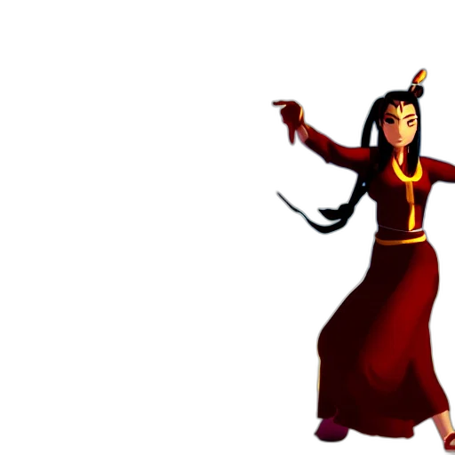 staff, concept art, 3d render, pixel art transparent PNG cut-out