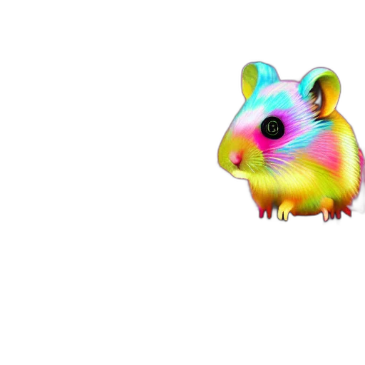 animal, creature, face, 3d render, vaporwave, pixel art, concept art, pastel transparent PNG cut-out