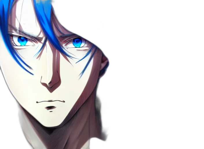face, mask, staff, creature, anime, concept art, photorealistic, fantasy art transparent PNG cut-out
