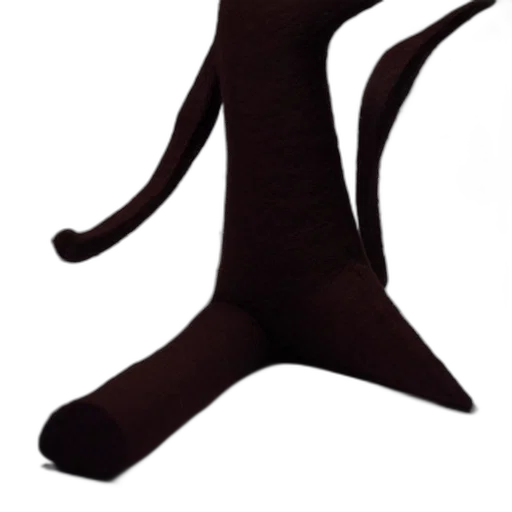 furniture, staff, umbrella, shoes, 3d render, photorealistic, dark, felt transparent PNG cut-out