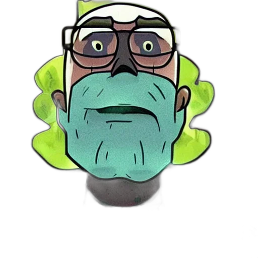 mask, staff, face, creature, cartoon, concept art, comic book art, anime transparent PNG cut-out