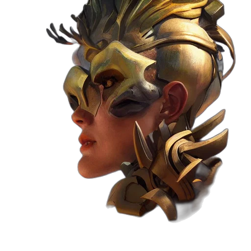 mask, crown, face, jewelry transparent PNG cut-out