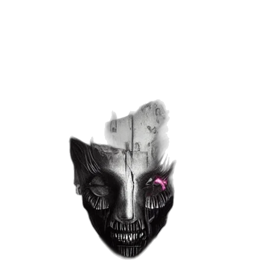 mask, face, creature, robot transparent PNG cut-out