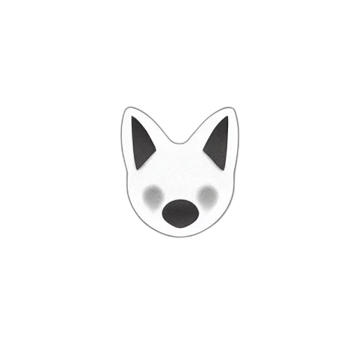 mask, animal, face, creature, pixel art, concept art, 3d render, cartoon transparent PNG cut-out