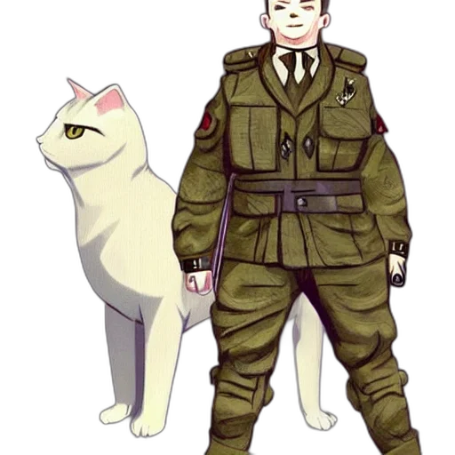 staff, animal, creature, jacket, concept art, pixel art, watercolor, cartoon transparent PNG cut-out