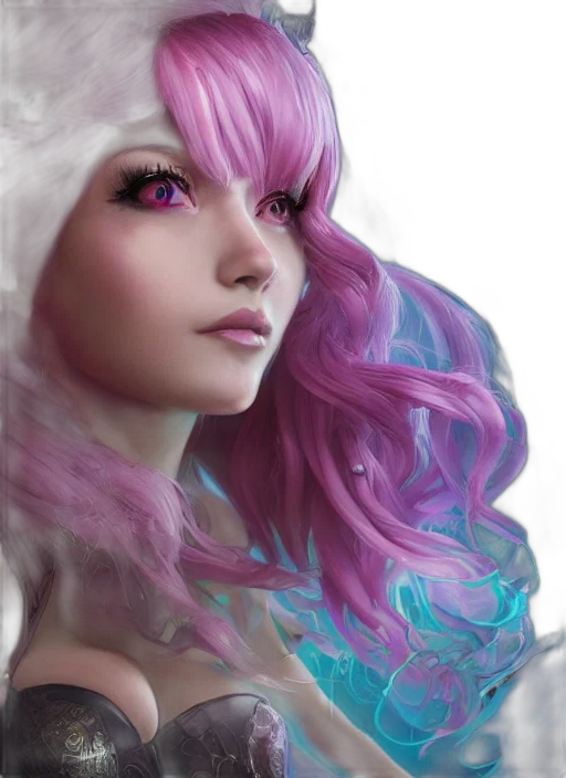 face, fantasy art, photorealistic, concept art transparent PNG cut-out