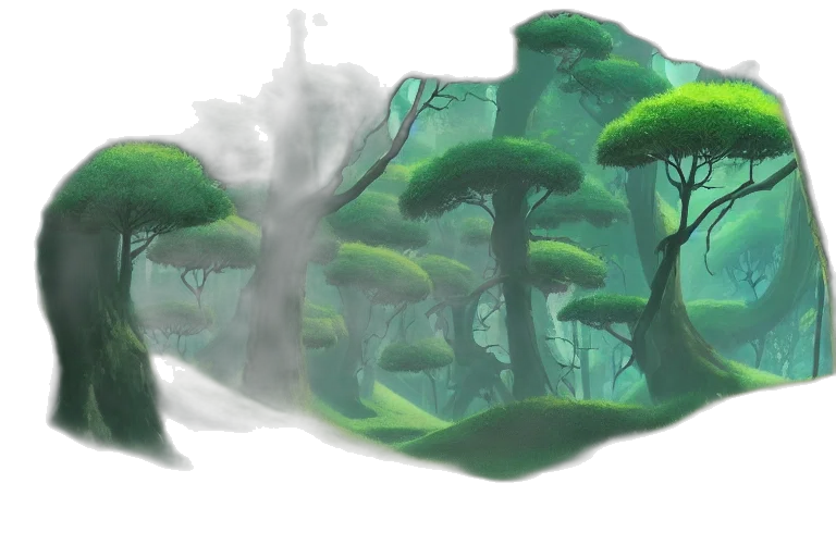 tree, dragon, creature, mask, concept art, 3d render, fantasy art, photorealistic transparent PNG cut-out