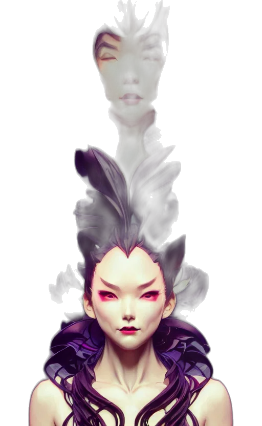 dragon, face, mask, creature transparent PNG cut-out