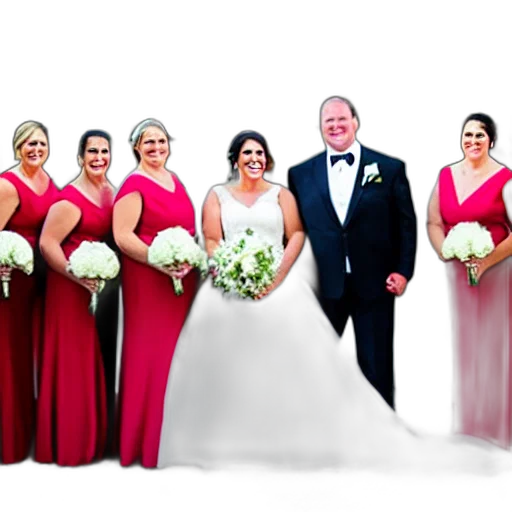 dress, staff, red, colorful transparent PNG cut-out