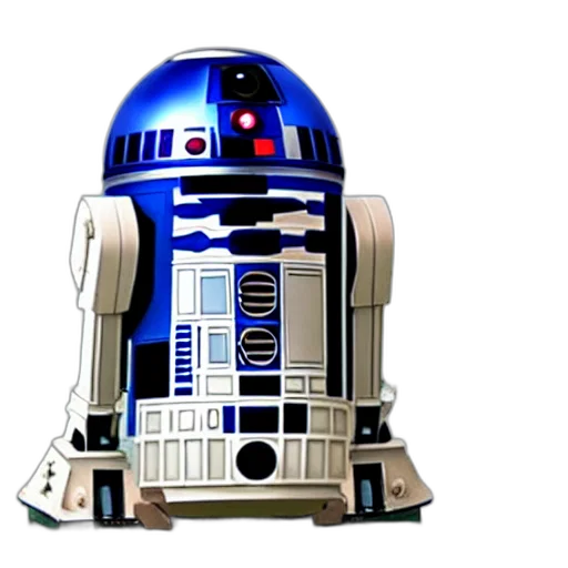 robot, 3d render, concept art, pixel art transparent PNG cut-out