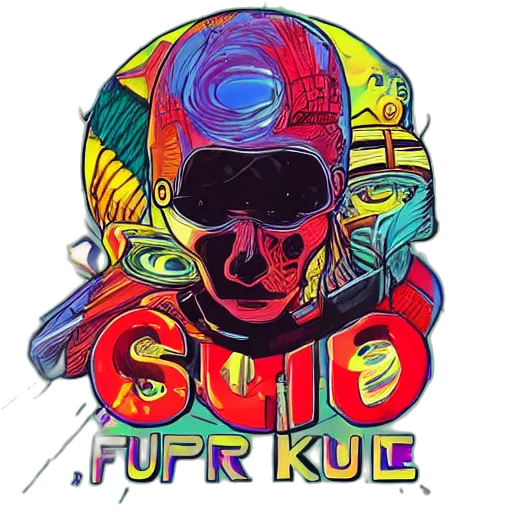 cyberpunk, vaporwave, comic book art, art transparent PNG cut-out