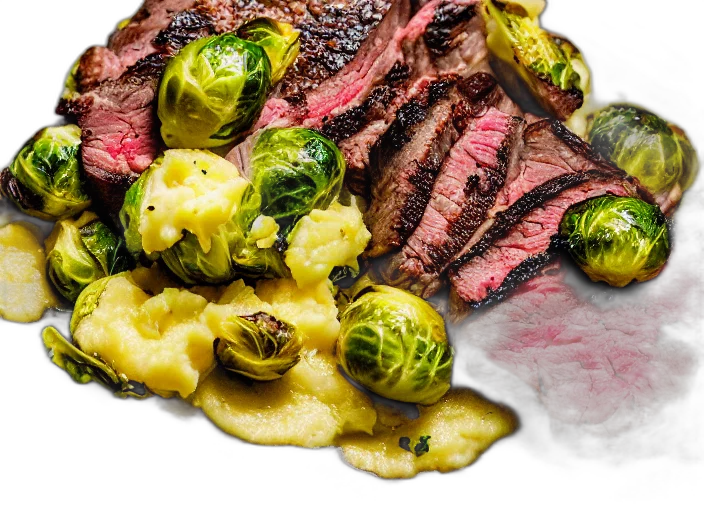 food, dslr, photograph, ribeye transparent PNG cut-out