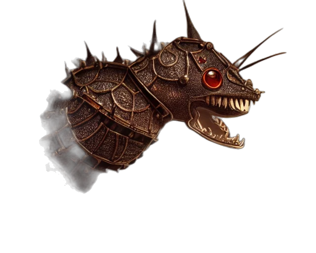 dragon, creature, mask, animal transparent PNG cut-out