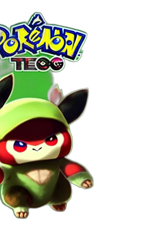 concept art, 3d render, teemo, pokemon transparent PNG cut-out