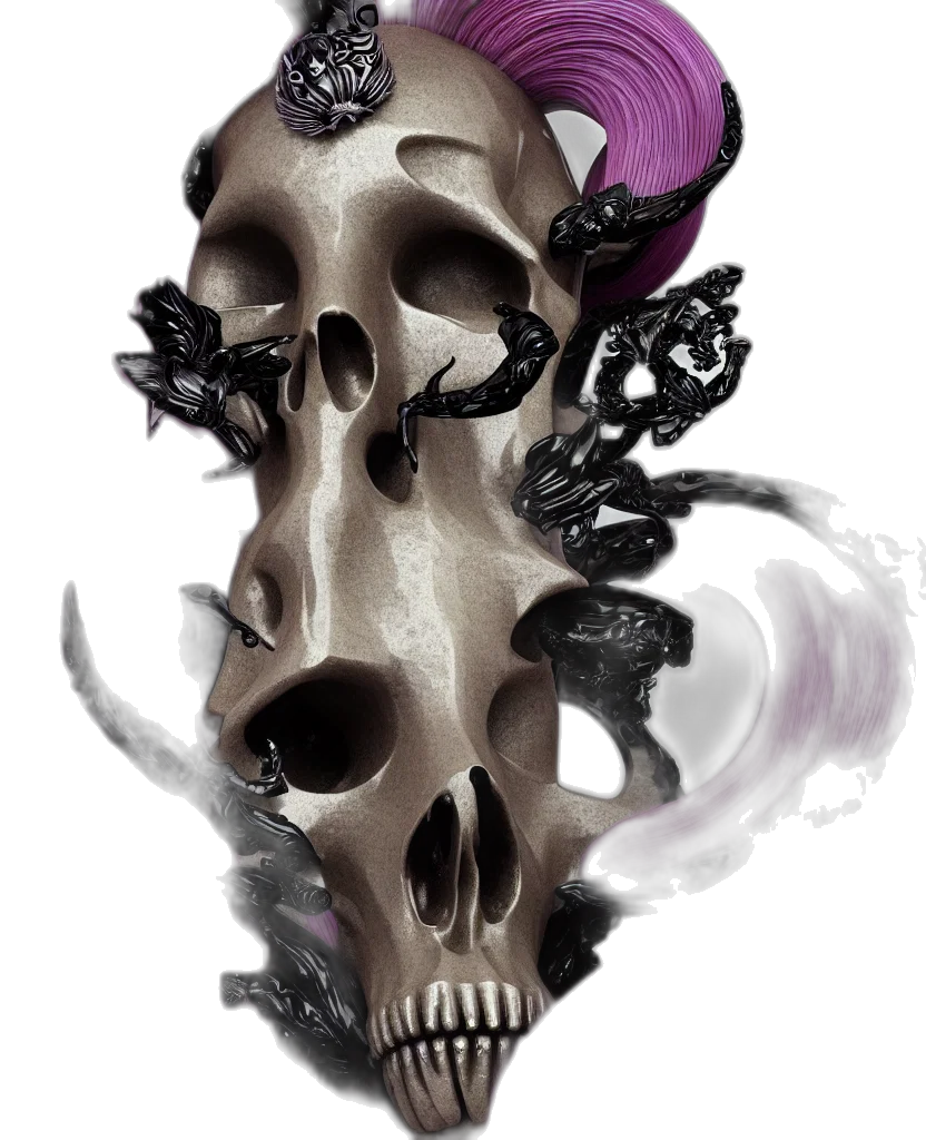 mask, crown, face, dragon transparent PNG cut-out