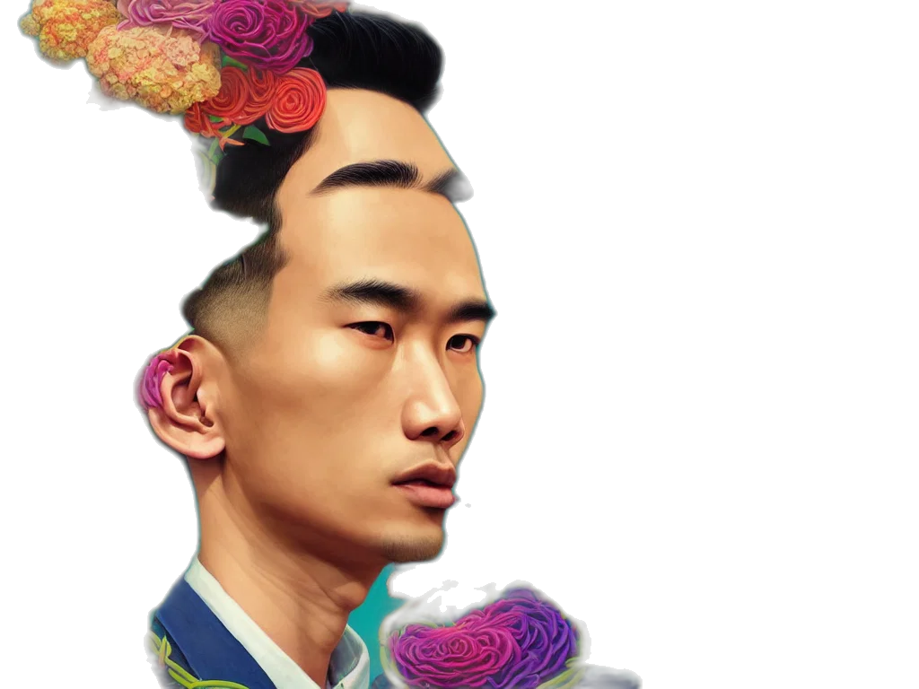 face, staff, hat, hair transparent PNG cut-out