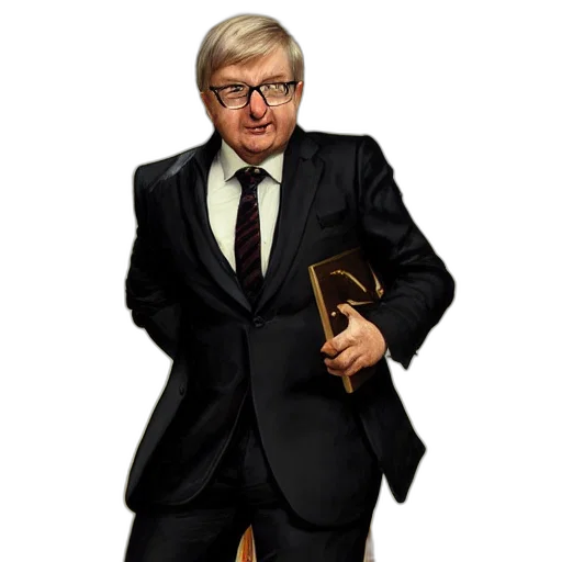 staff, animal, jacket, concept art, cartoon, photorealistic, kevin, rudd transparent PNG cut-out