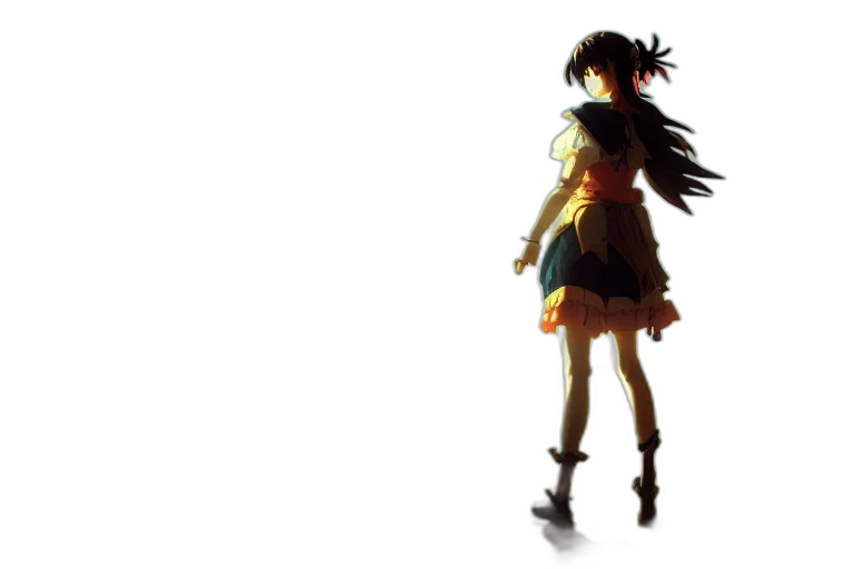 dress, concept art, pixel art, anime transparent PNG cut-out