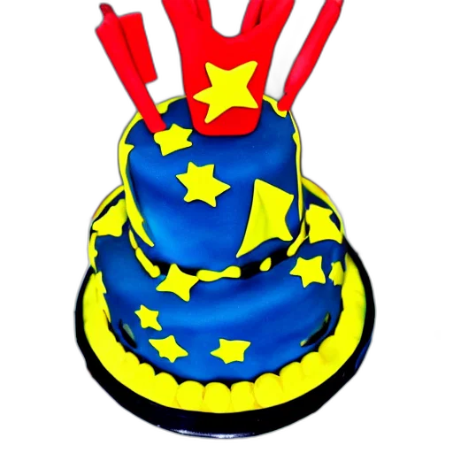 crown, 3d render, chinese, knockoff, bat, superhero, birthday, cake transparent PNG cut-out