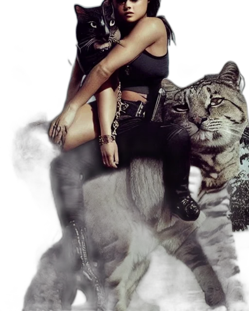 animal, photorealistic, fantasy art, concept art, comic book art, badass, photo, tough transparent PNG cut-out
