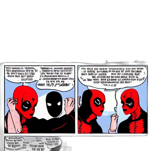 mask, comic book art, concept art, fire, dead, pool, censor, strip transparent PNG cut-out