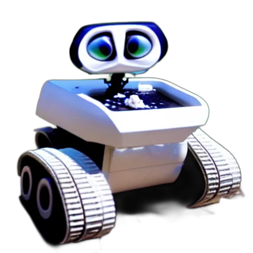robot, car, 3d render, concept art, cartoon, outer space, real, life transparent PNG cut-out