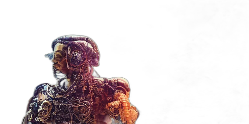 robot, creature, animal, mask transparent PNG cut-out