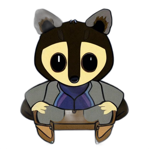 staff, animal, furniture, jacket, concept art, pixel art, cartoon, 3d render transparent PNG cut-out