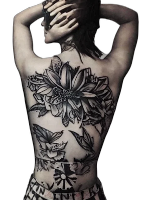 dress, flower, jewelry, photorealistic transparent PNG cut-out