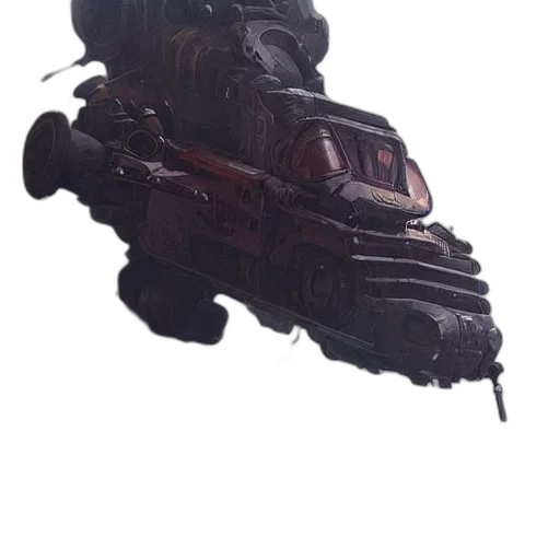 weapon, robot, dragon, car, concept art, 3d render, fantasy art, cyberpunk transparent PNG cut-out