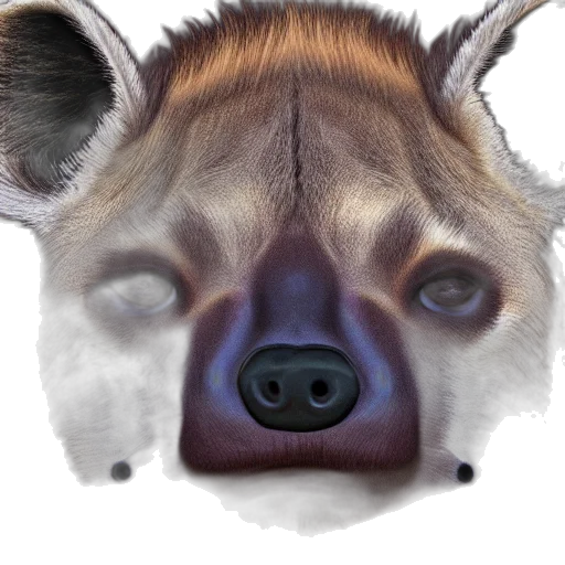 animal, face, mask, creature transparent PNG cut-out