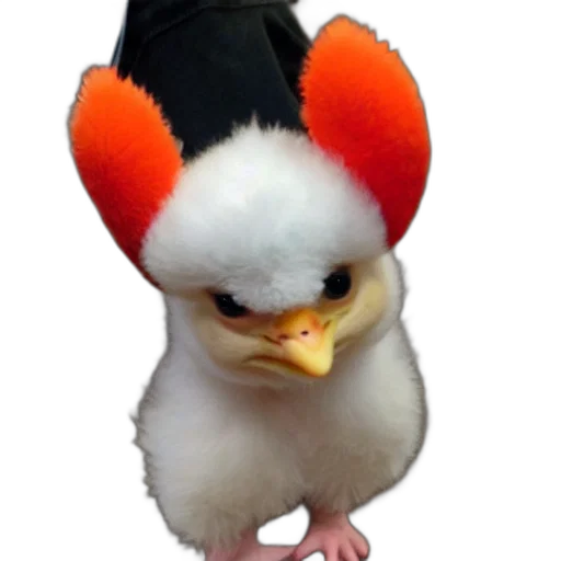animal, creature, hat, staff, 3d render, photorealistic, concept art, pixel art transparent PNG cut-out