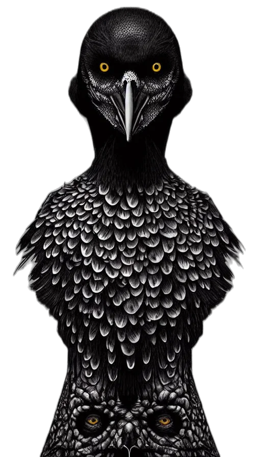 dress, crown, animal, mask, concept art, photorealistic, fantasy art, pixel art transparent PNG cut-out