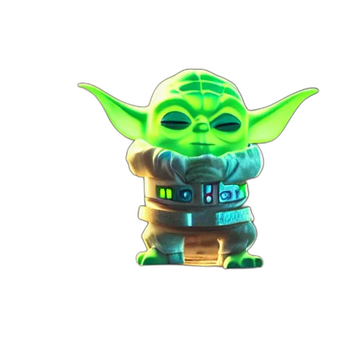 staff, mask, 3d render, concept art transparent PNG cut-out