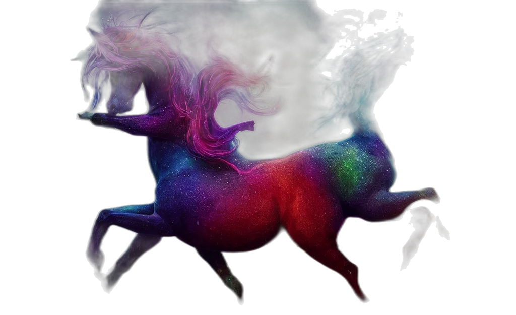 dragon, animal, creature, concept art, fantasy art, vaporwave, photorealistic, outer space transparent PNG cut-out
