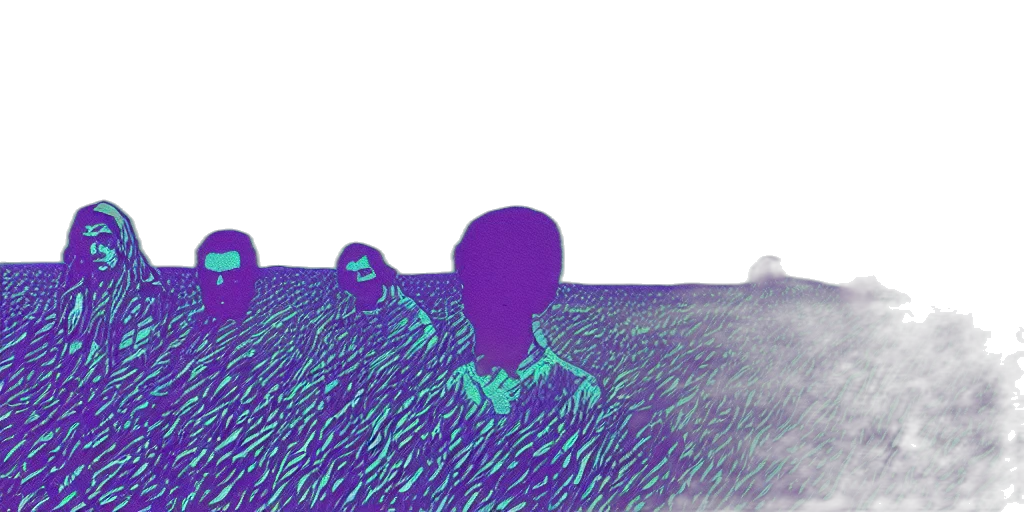 robot, bottle, mask, face, vaporwave, 3d render, pixel art, concept art transparent PNG cut-out