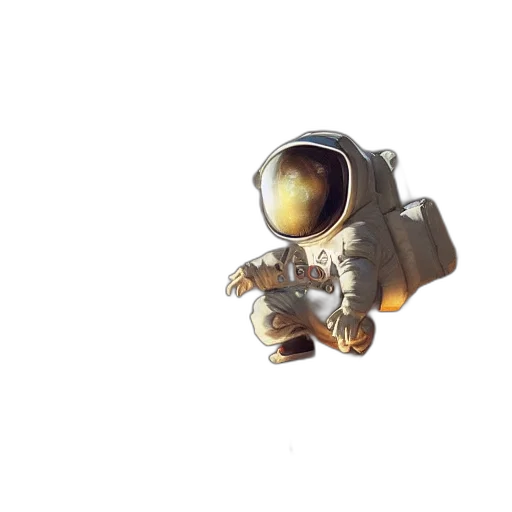 robot, jewelry, staff, creature transparent PNG cut-out