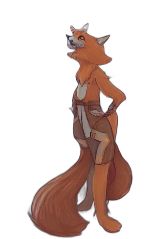 staff, dress, creature, animal transparent PNG cut-out