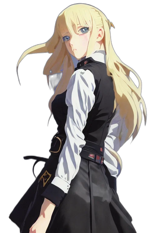 staff, jacket, dress, weapon transparent PNG cut-out