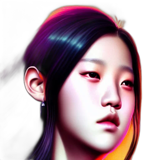 face, photorealistic, fantasy art, concept art transparent PNG cut-out